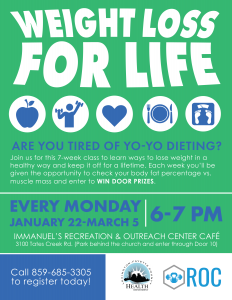 Weight Loss for Life @ Immanuel Baptist Church | Lexington | Kentucky | United States